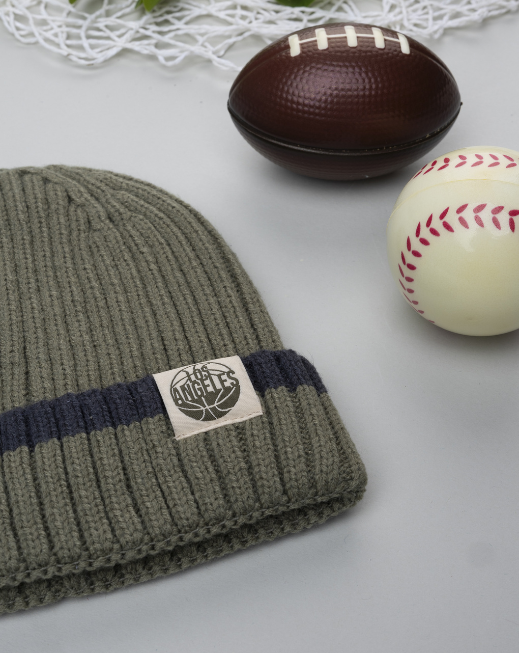 Berretto bambino verde los angels