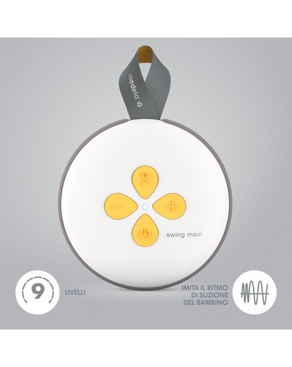 Tiralatte elettrico doppio swing maxi - medela