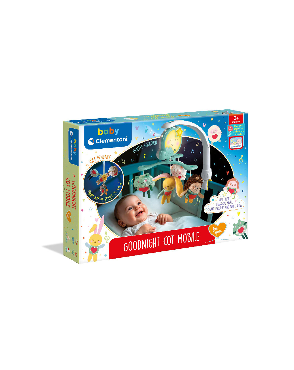 Goodnight cot mobile 0m+- clementoni