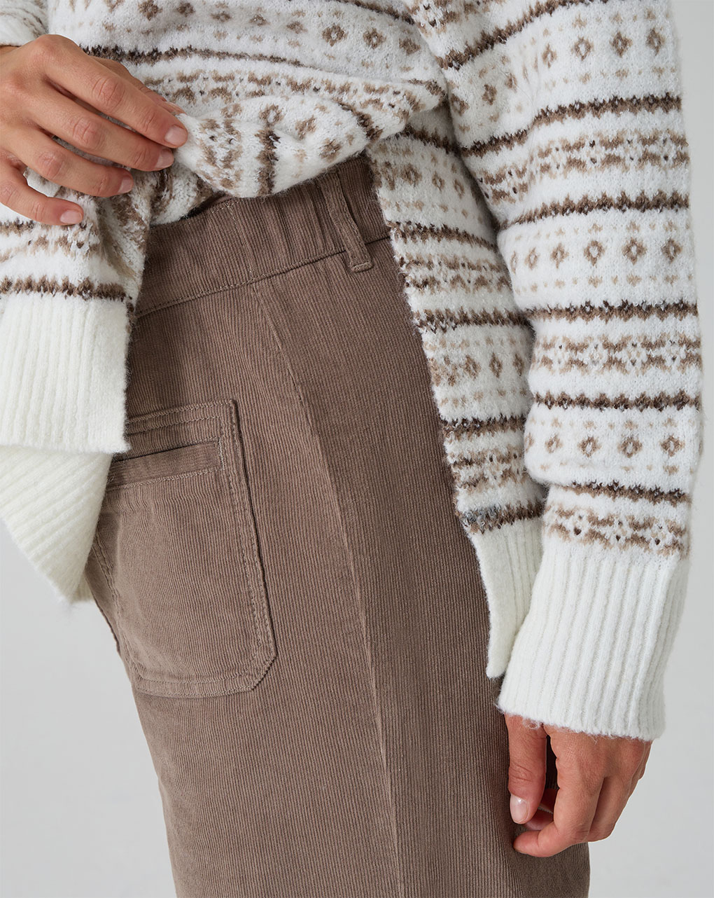 Maglione premaman tricot greche