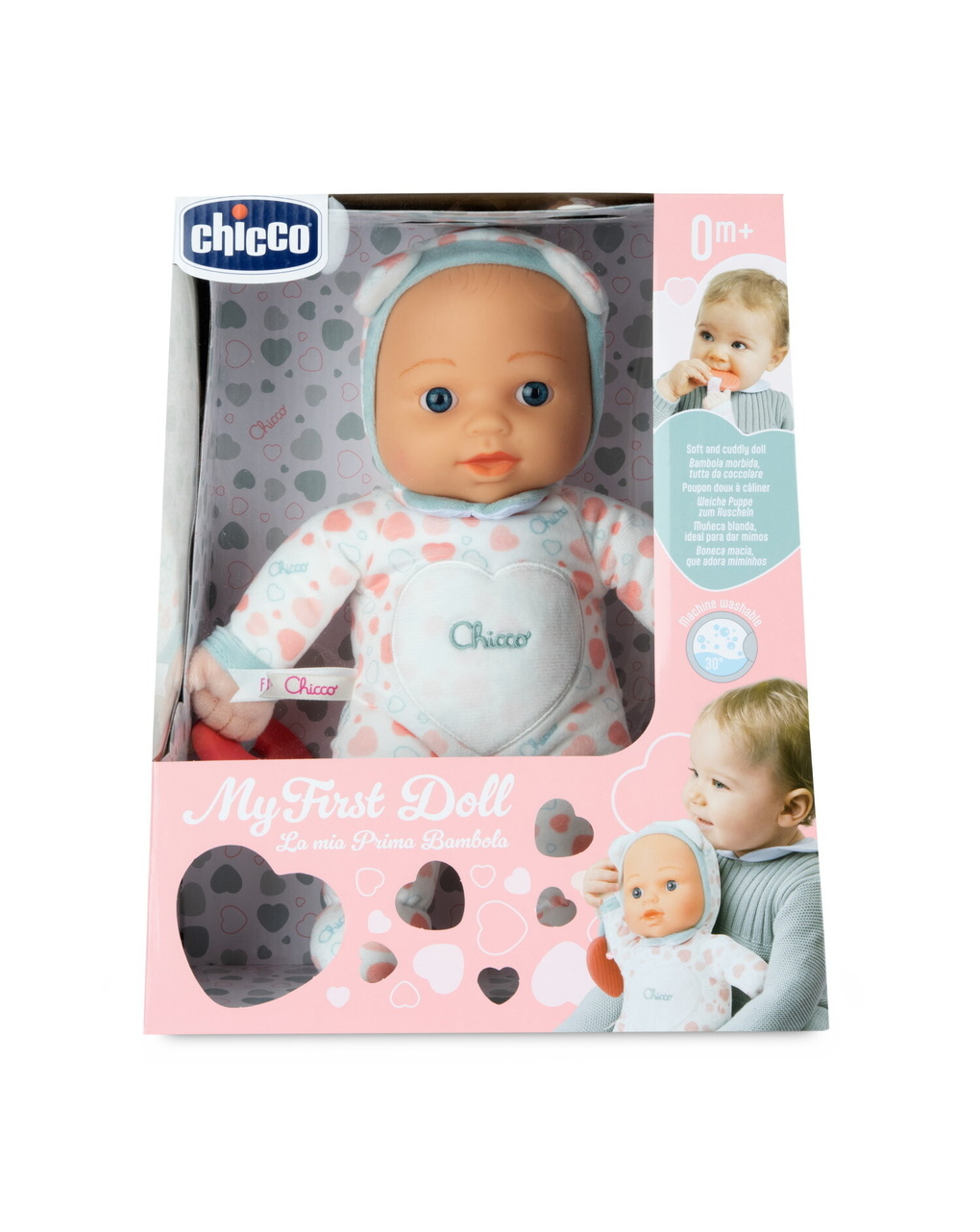 Bambola cuoricini - my first doll - 0m+ - chicco