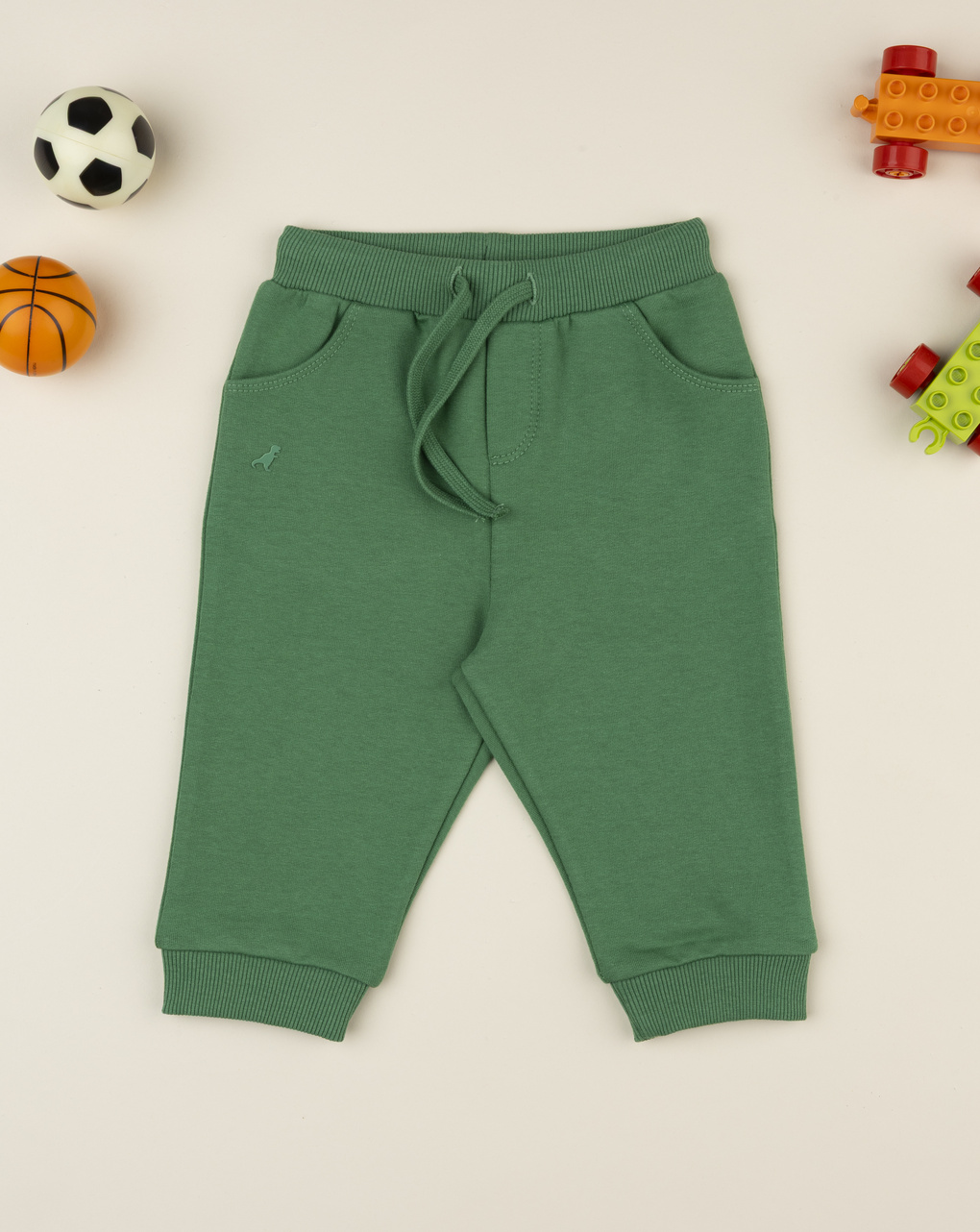 Pantalone bimbo verde