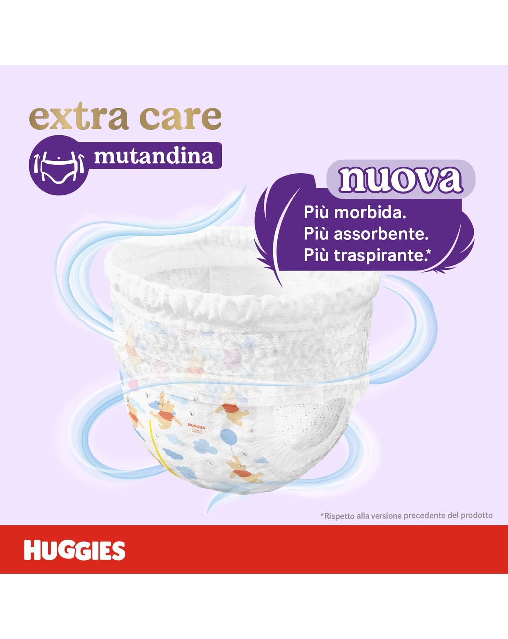 Pannolini extra care mutandina mega pack tg. 6 (15-25 kg) - 60 pannolini - huggies