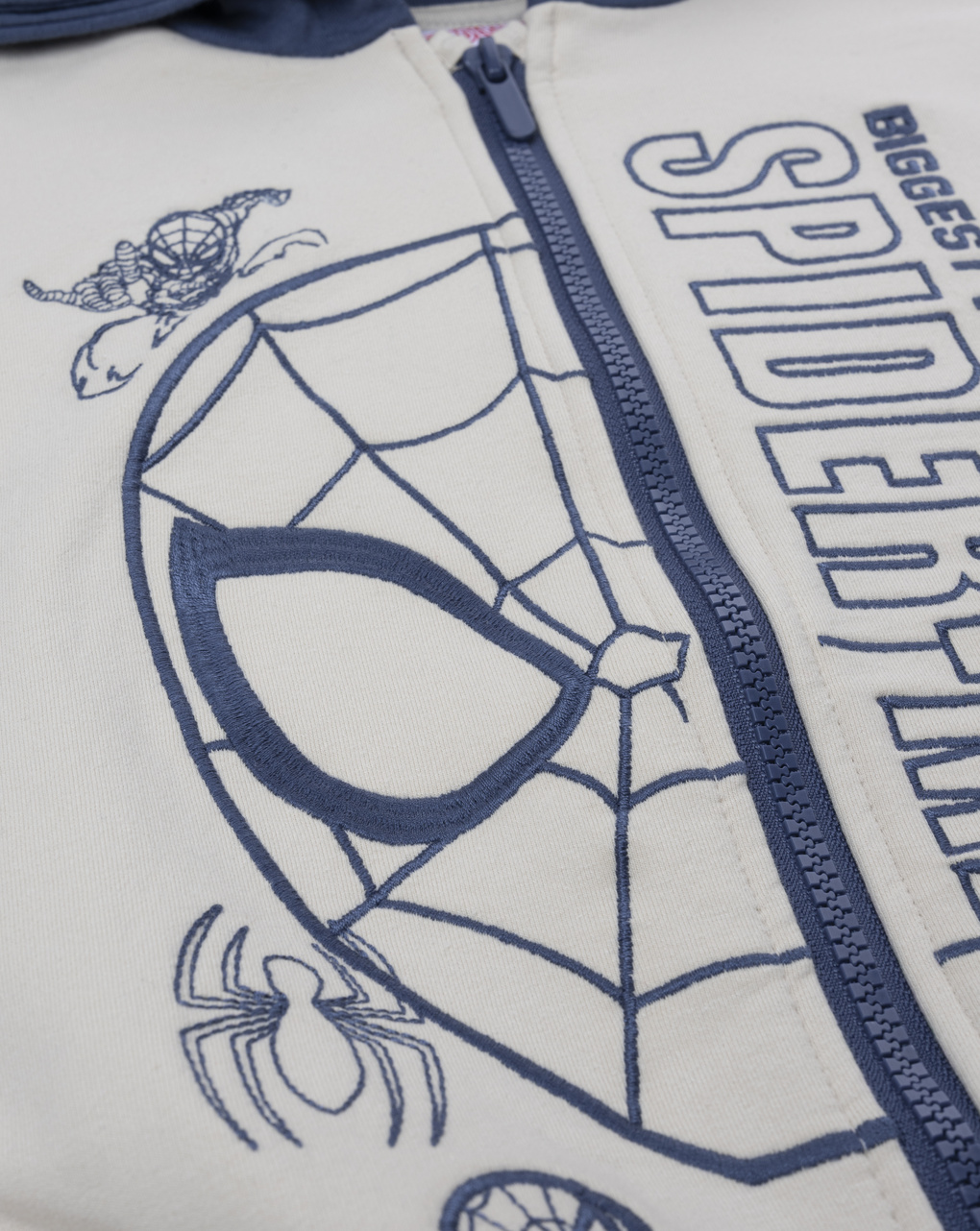 Felpa cappuccio bambino spiderman