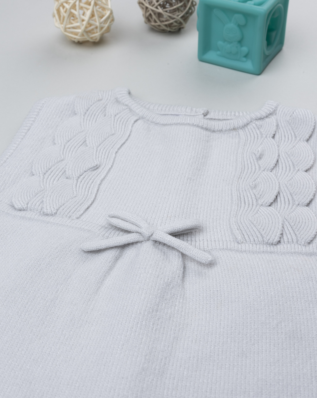 Gilet bimba beige chiaro