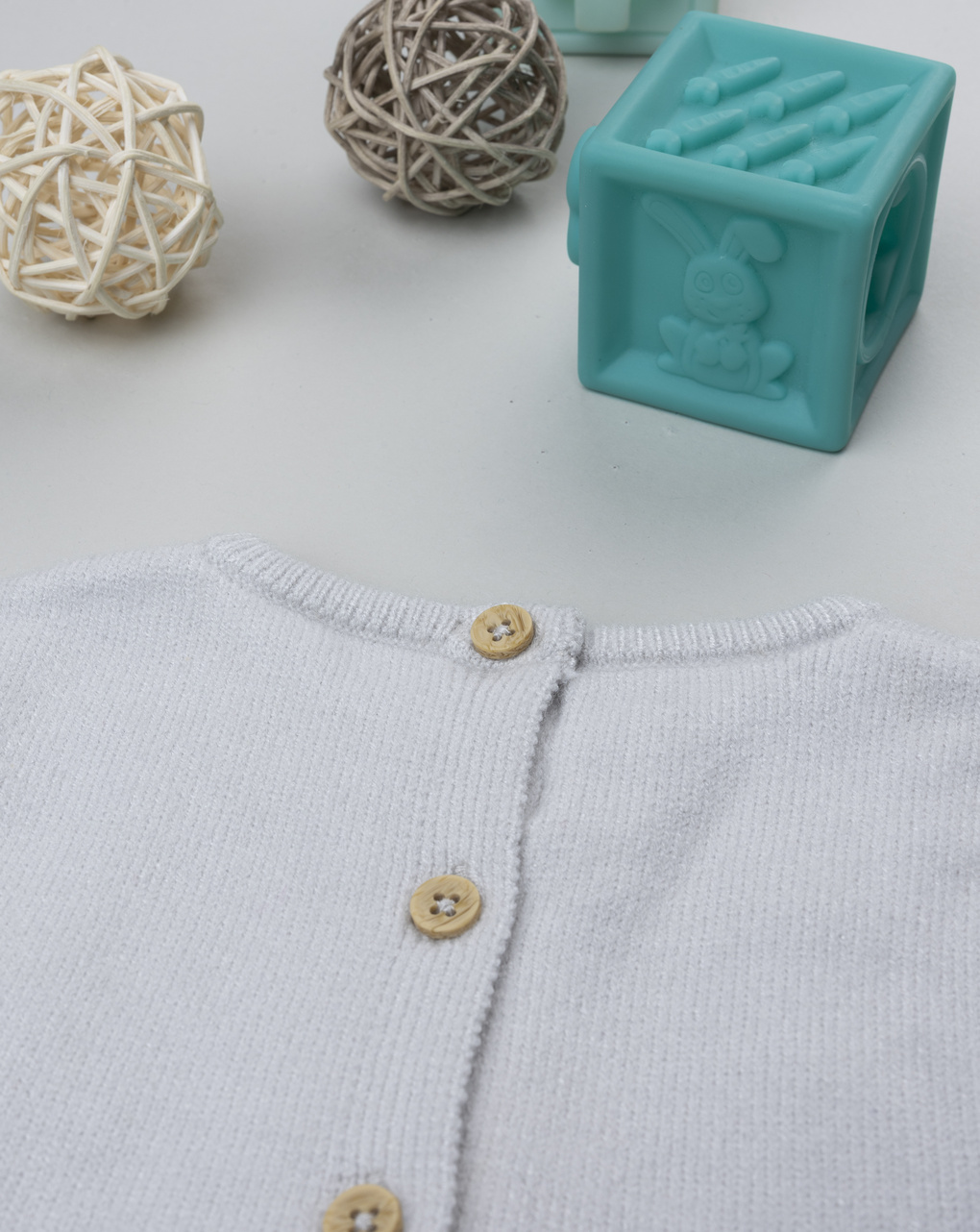 Gilet bimba beige chiaro