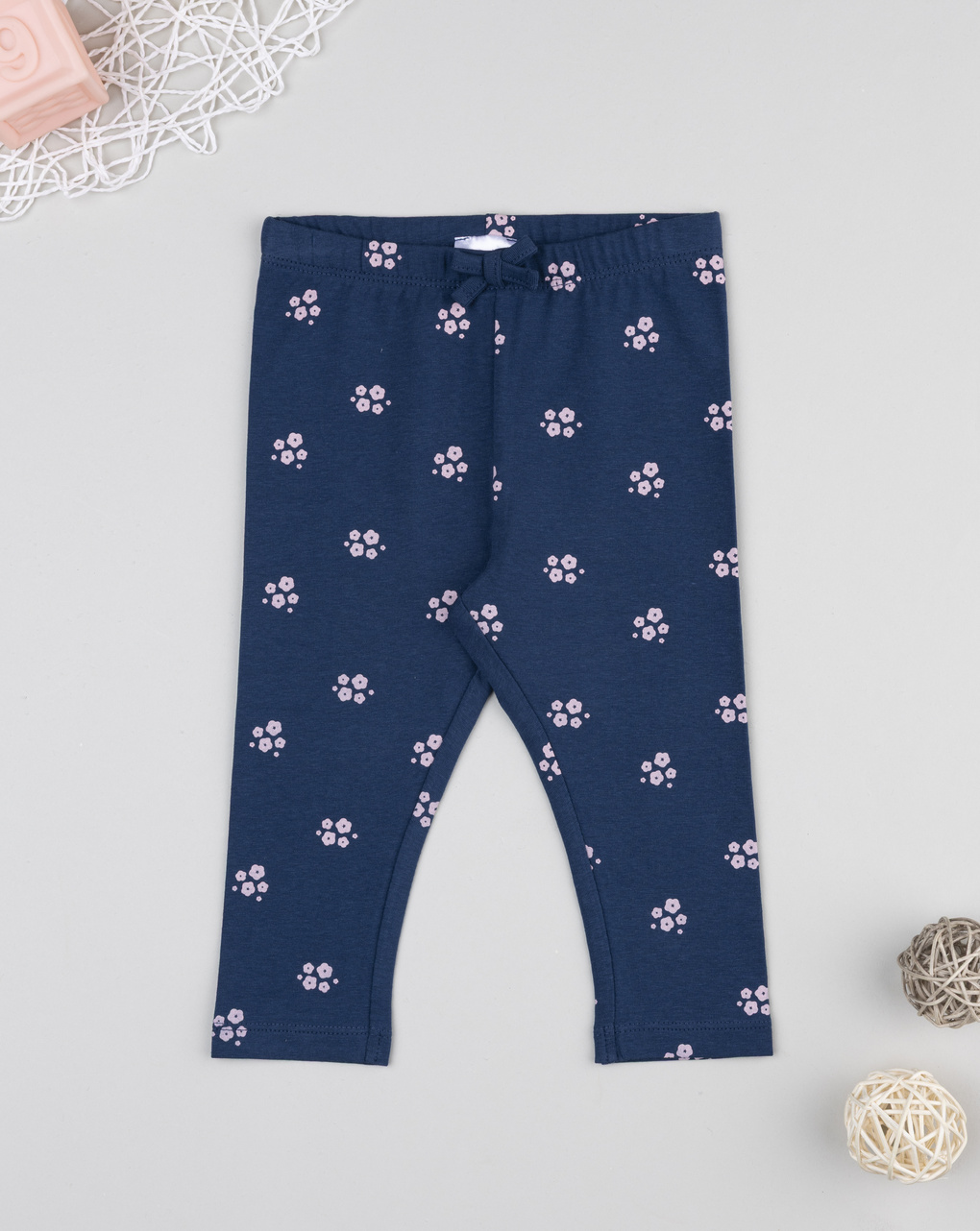 Legging bimba blu