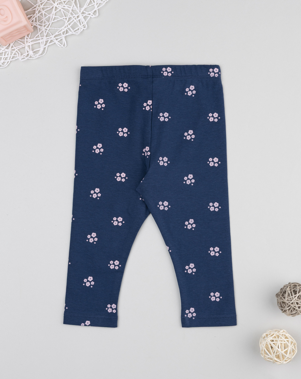 Legging bimba blu