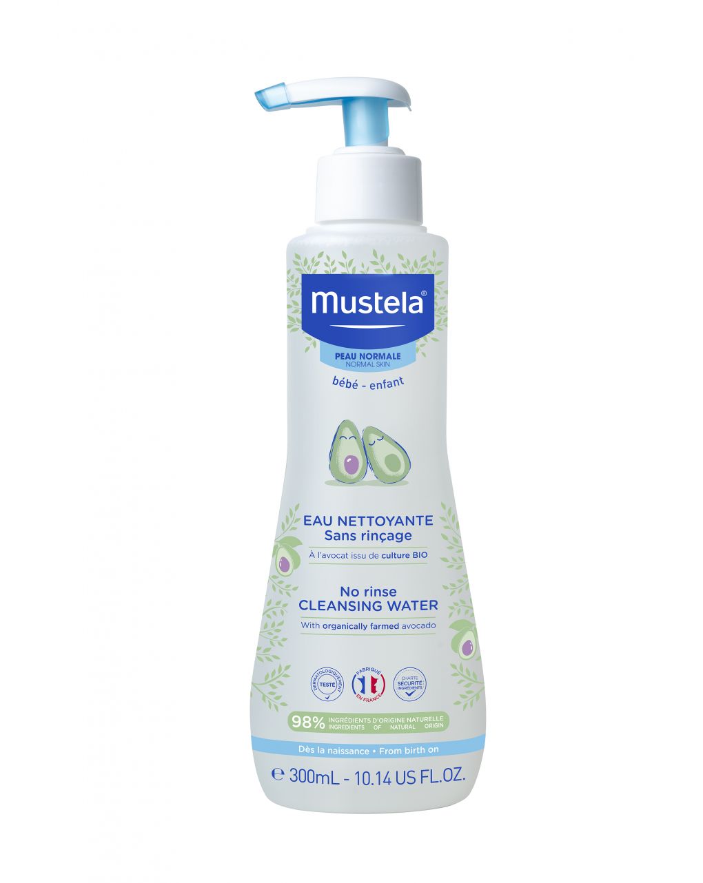 Fluido detergente senza risciacquo 300 ml - mustela