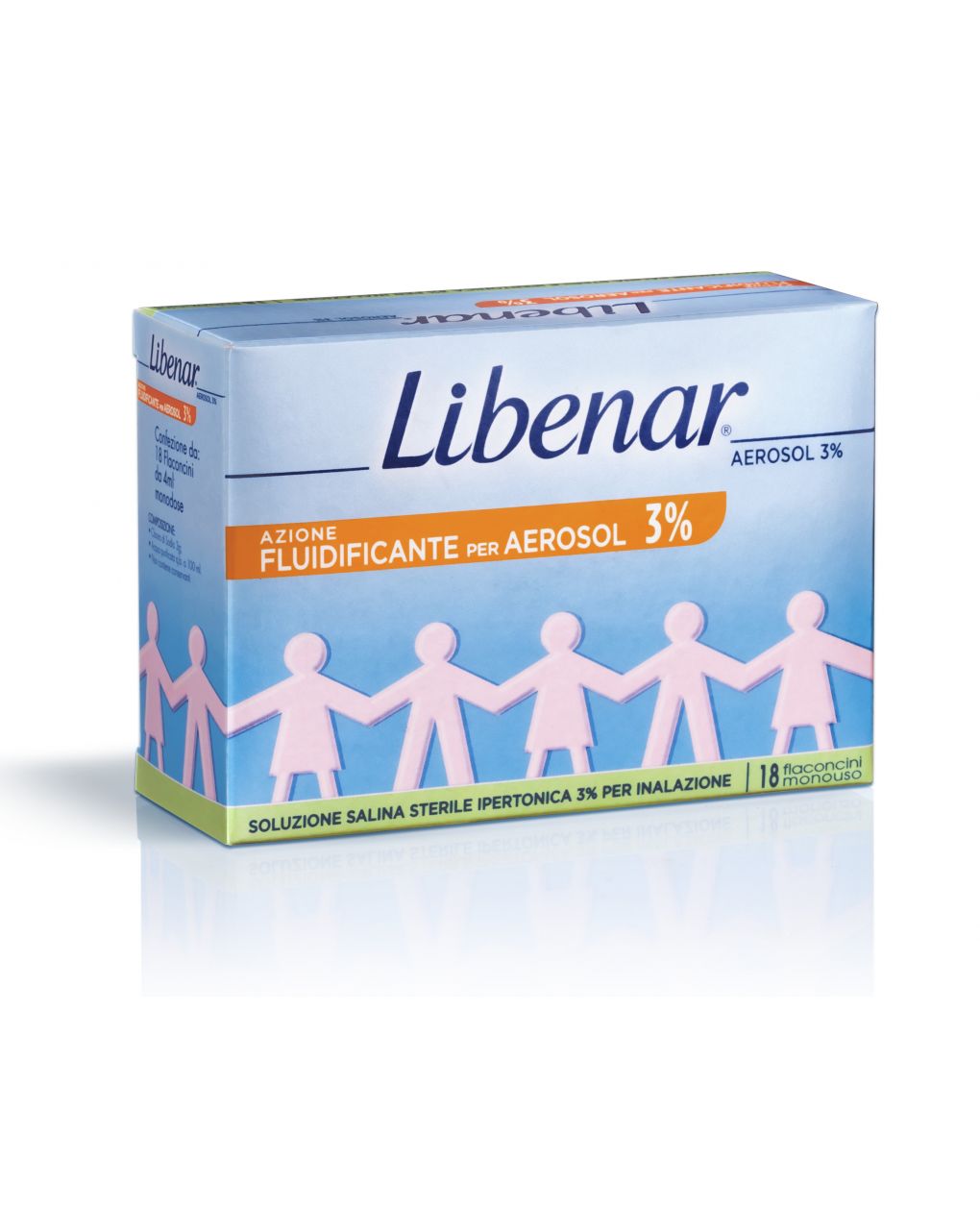 Fiale aerosol ipertoniche 3% 18pezzi 4 ml - libenar