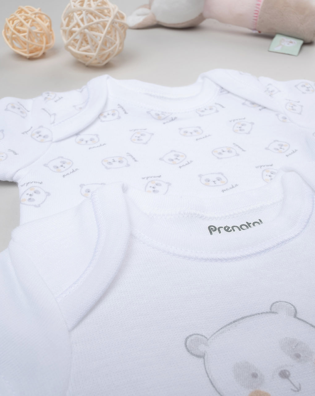 Pack x2 body unisex manica corta