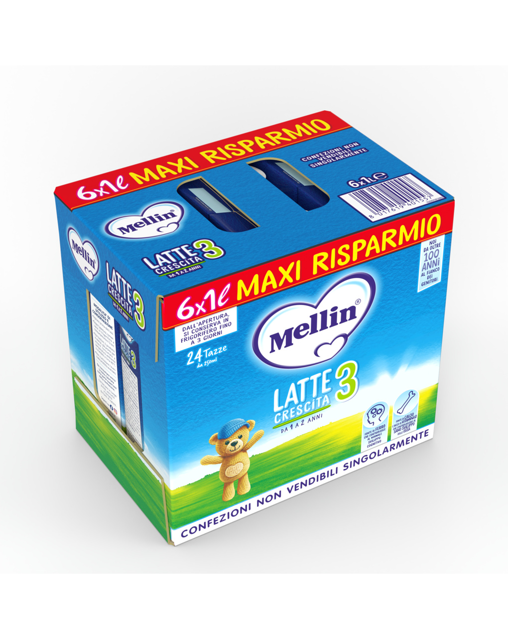 Latte gum 3 6x1000mlx1 - mellin