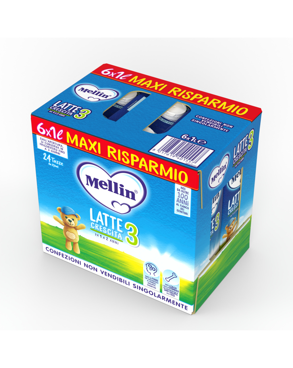 Latte gum 3 6x1000mlx1 - mellin
