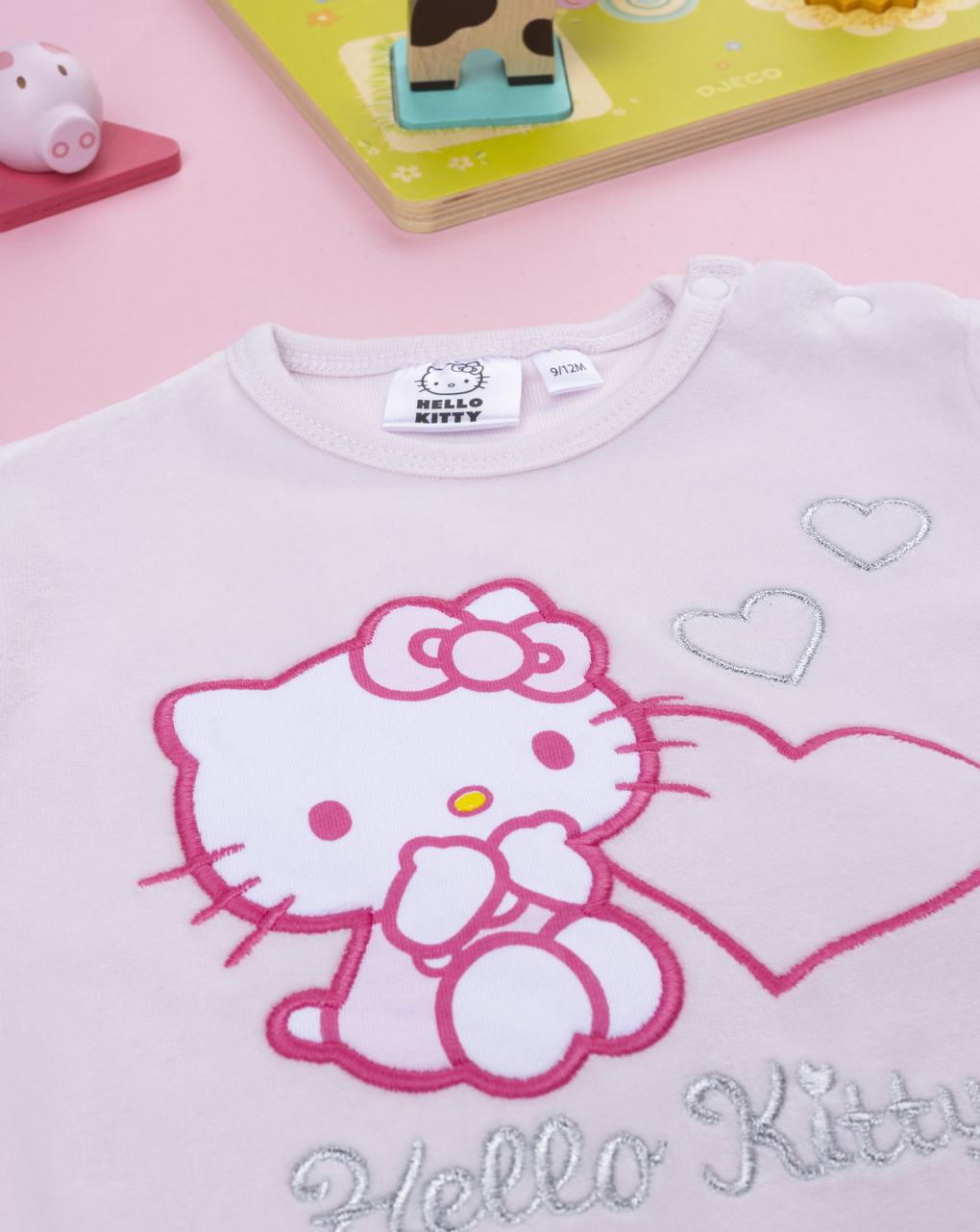 Pigiama bimba rosa hello kitty