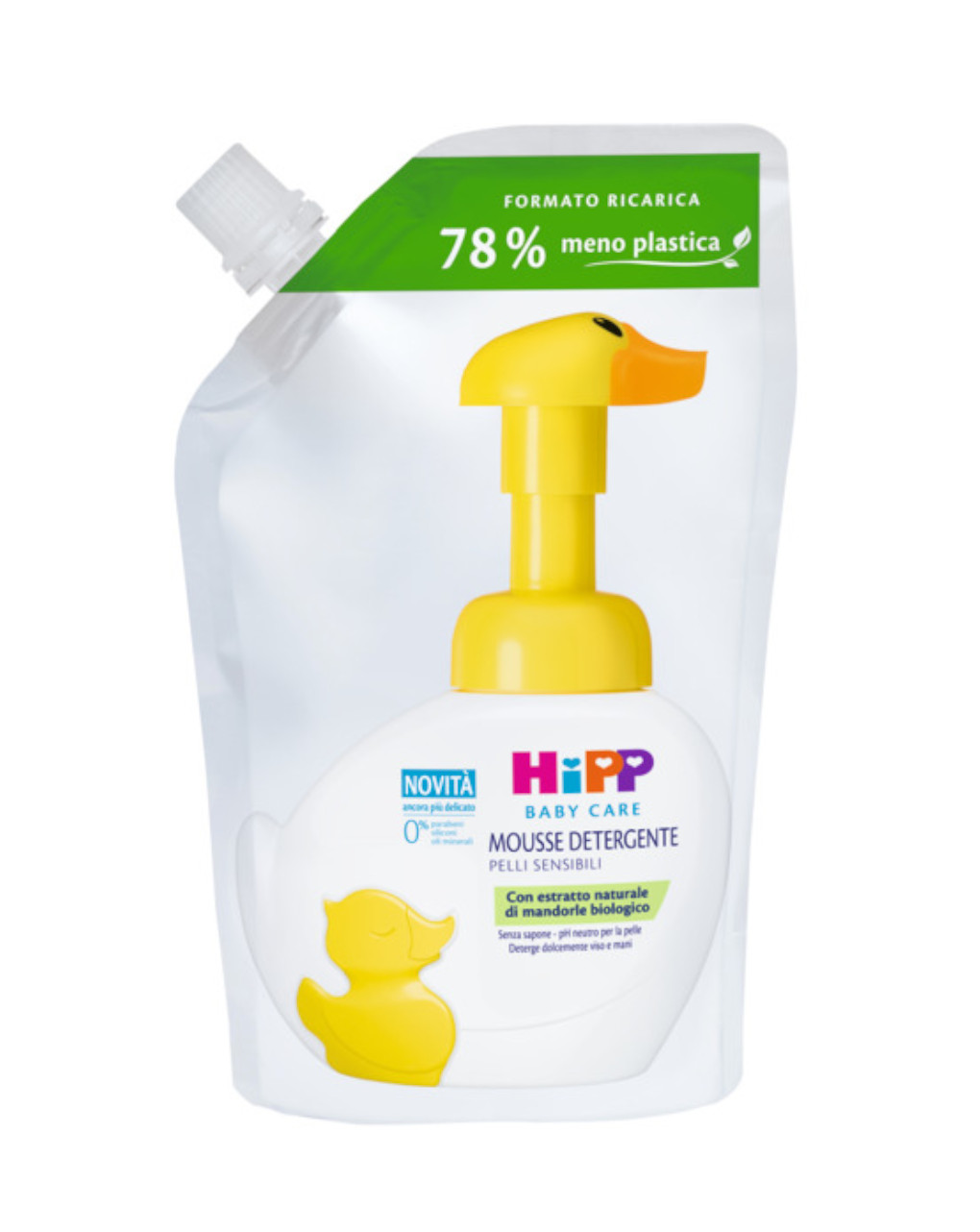 Ricarica mousse paperella 250ml - hipp