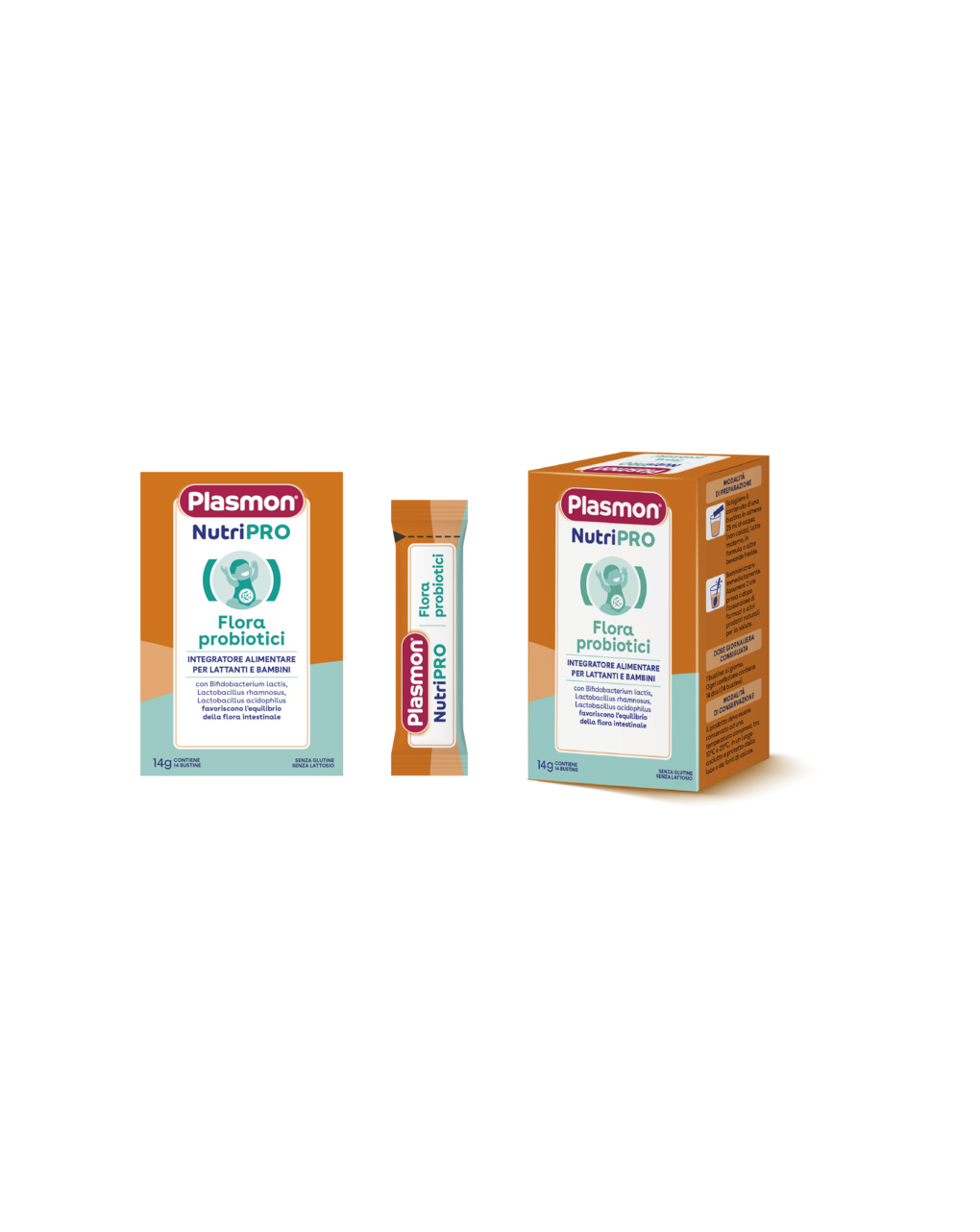 Nutripro flora probiotici 14g - plasmon