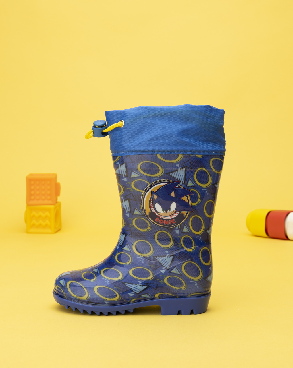 Stivali pioggia blu bimbo sonic