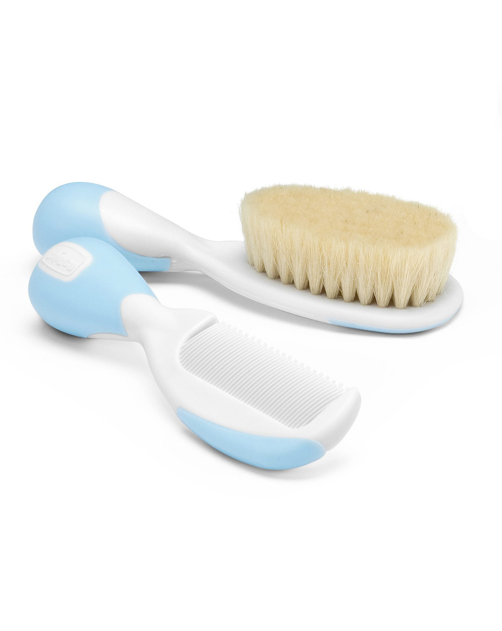 Set spazzola e pettine azzurro - chicco