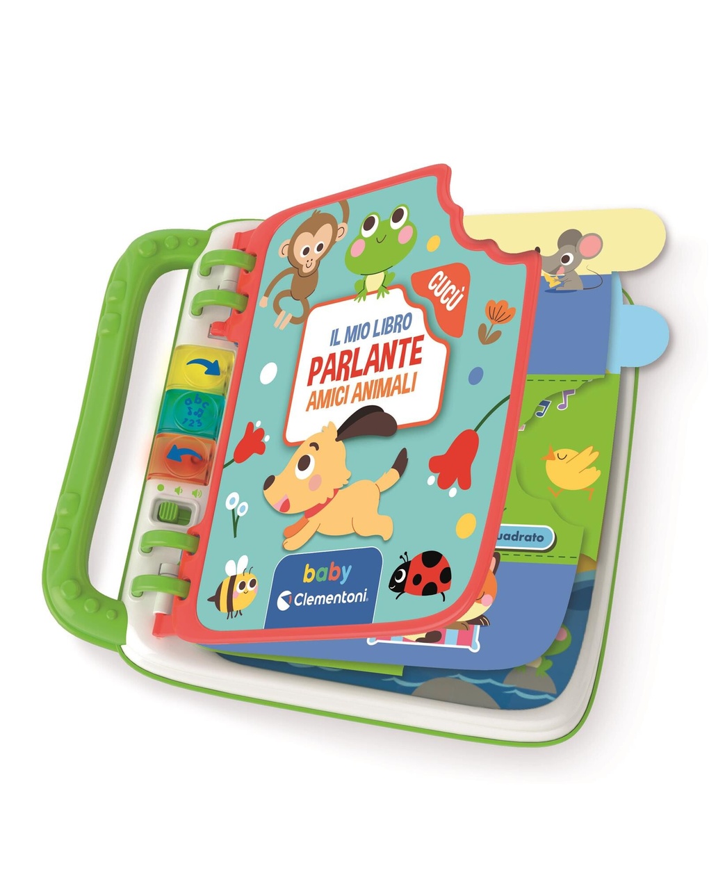 Libro interattivo degli animali - 12m+ - clementoni