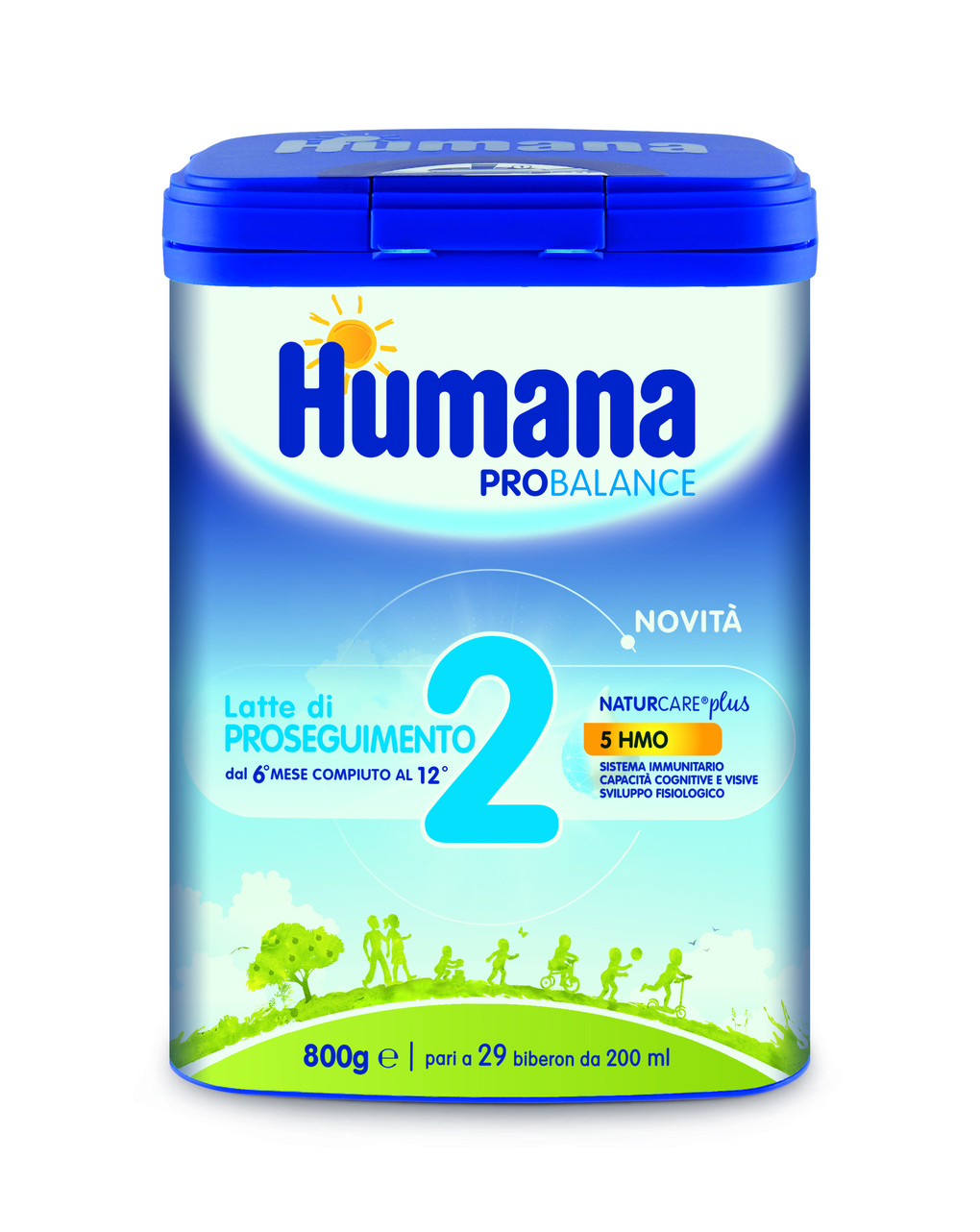 Latte humana 2 probalance polvere 5hmo 800g - humana