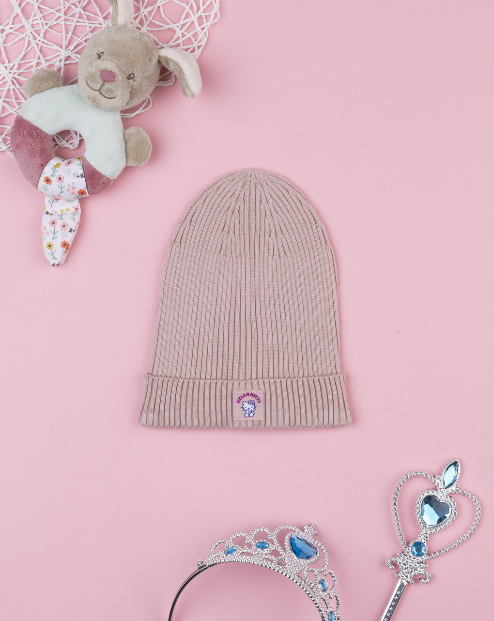 Berretto bambina rosa disney minnie