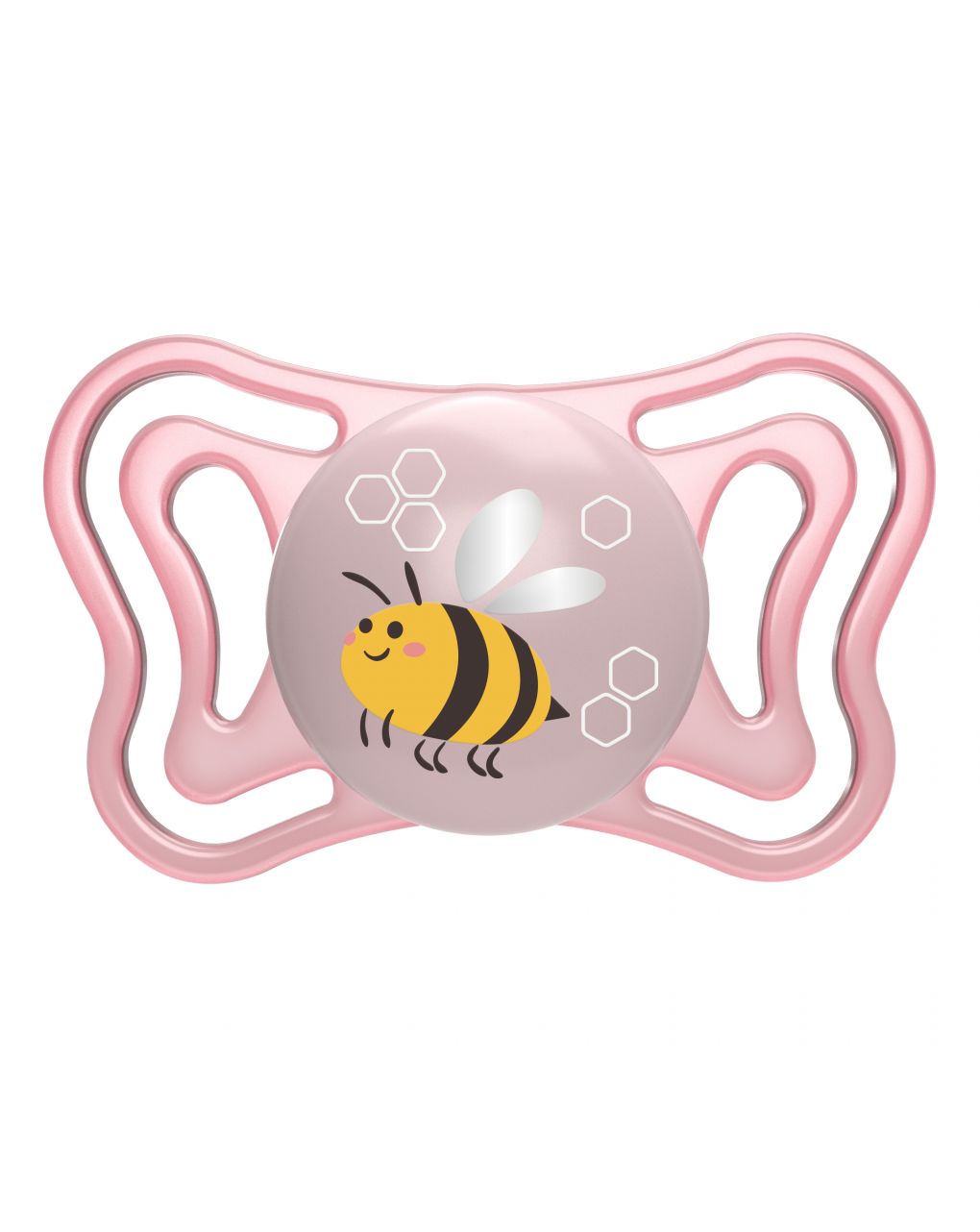 Succhietto physio light pink sil 2-6m 2 pezzi - chicco