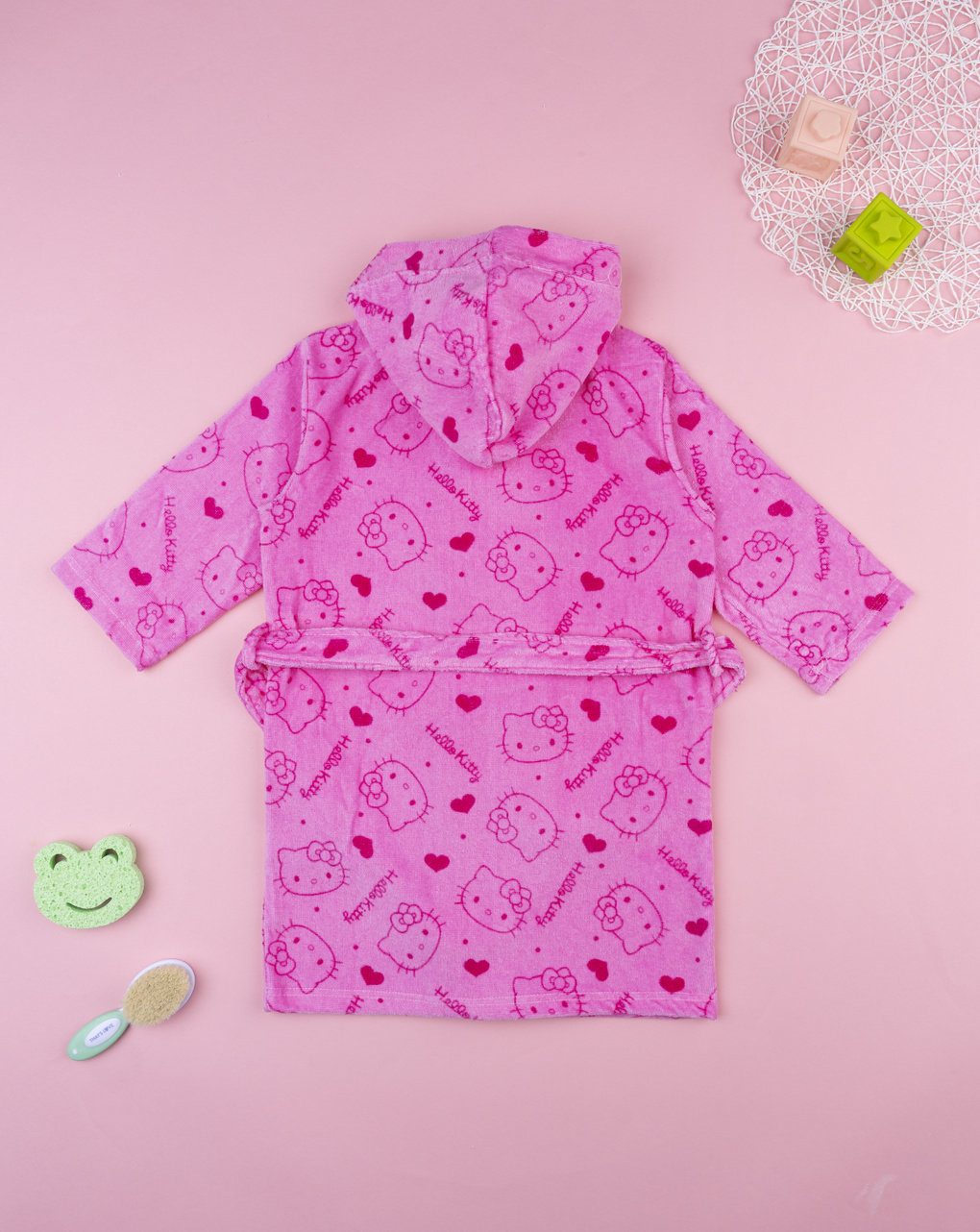 Accappatoio ciniglia bambina hello kitty