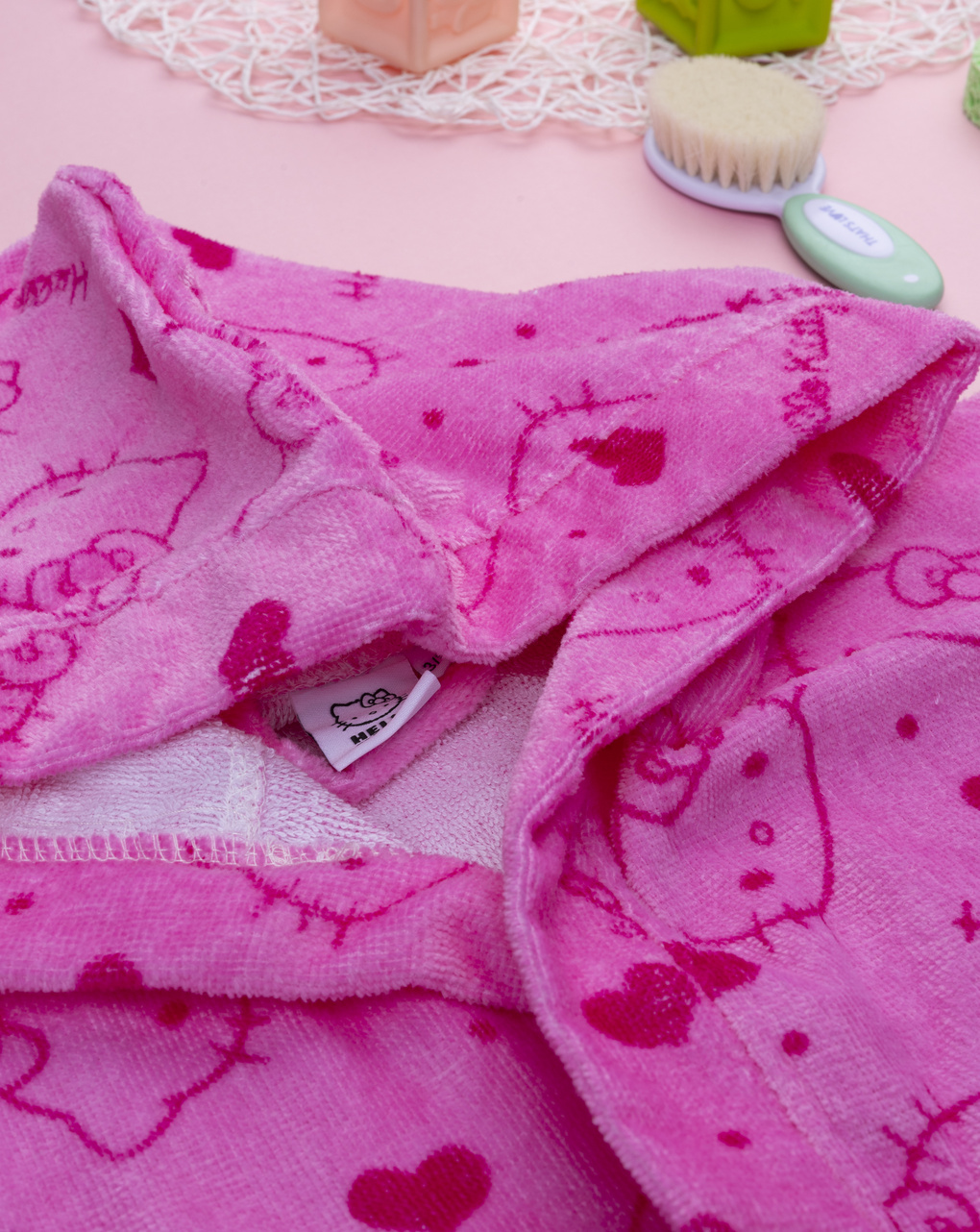 Accappatoio ciniglia bambina hello kitty
