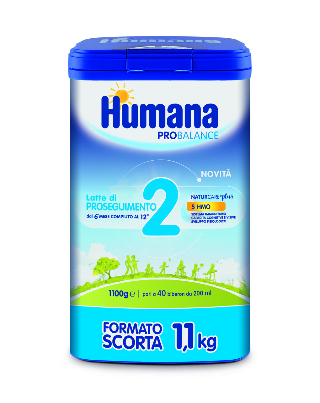 Latte humana 2 probalance polvere 5hmo 1100g - humana