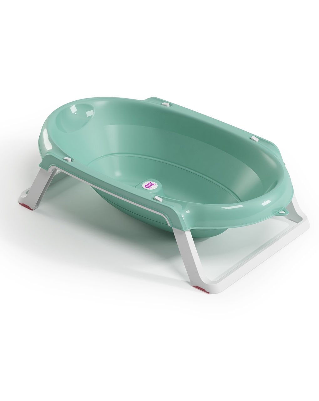 Vaschetta pieghevole onda slim azzurra 0-12 mesi - ok baby