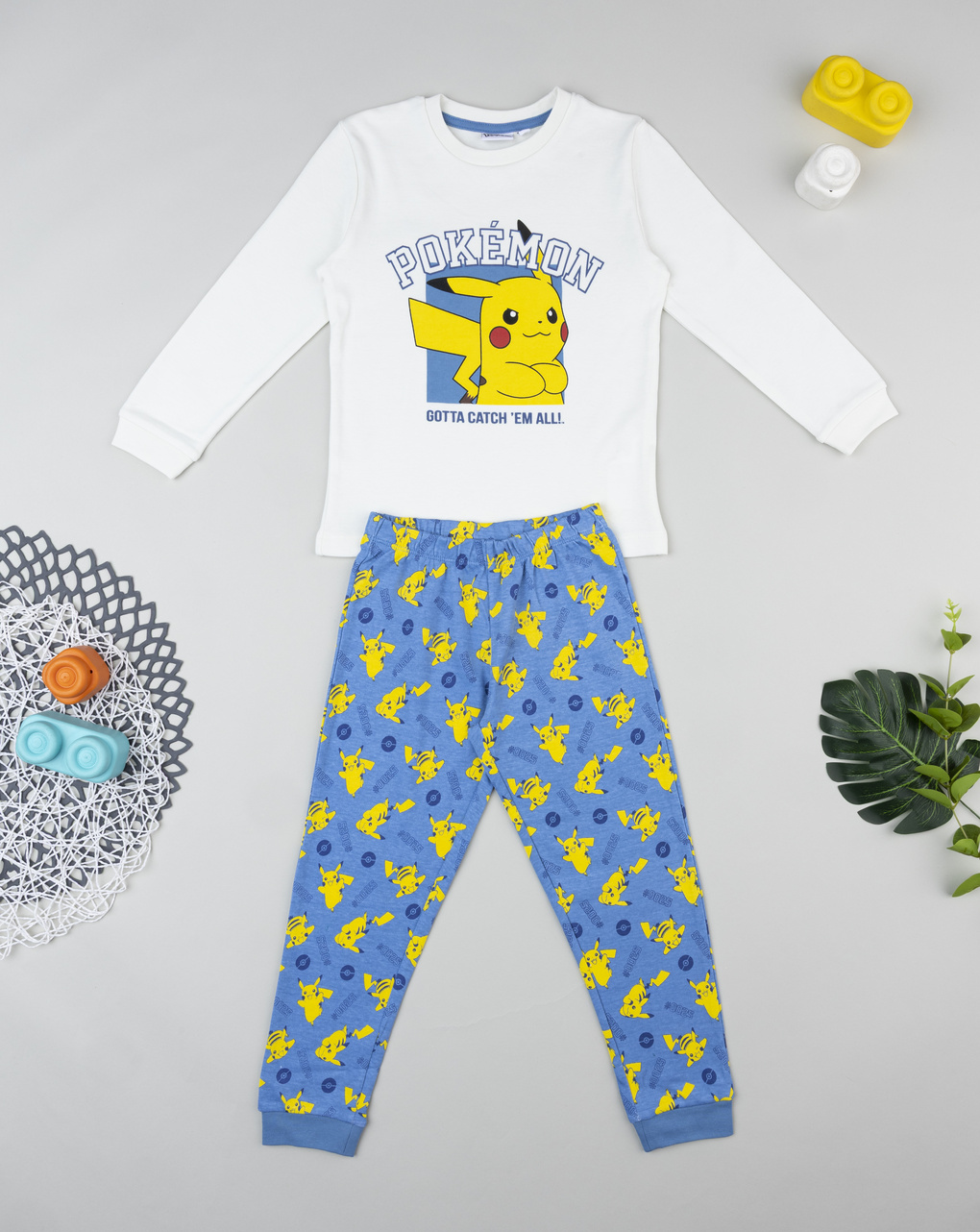 Pigiama due pezzi bambino pokemon