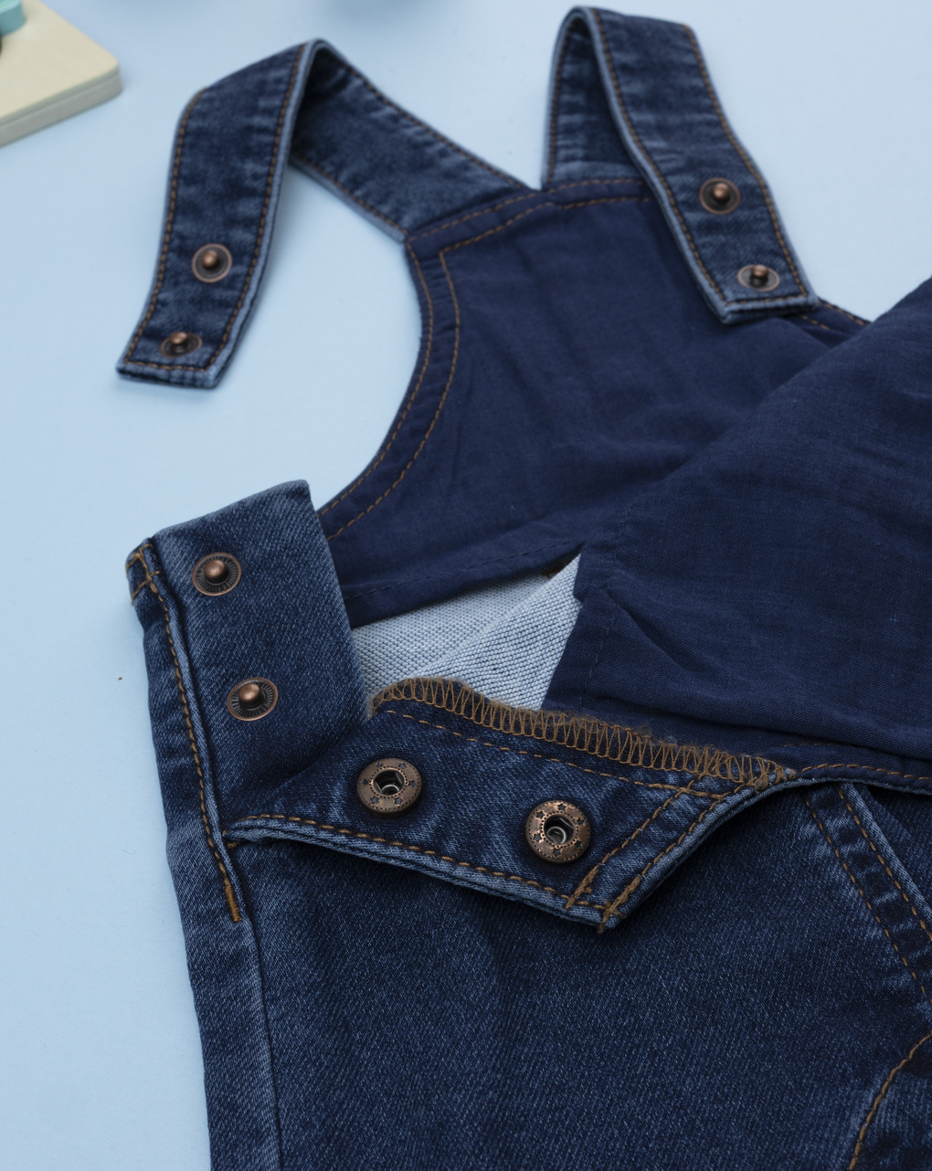 Salopette denim oeko-tex bimbo - Prénatal