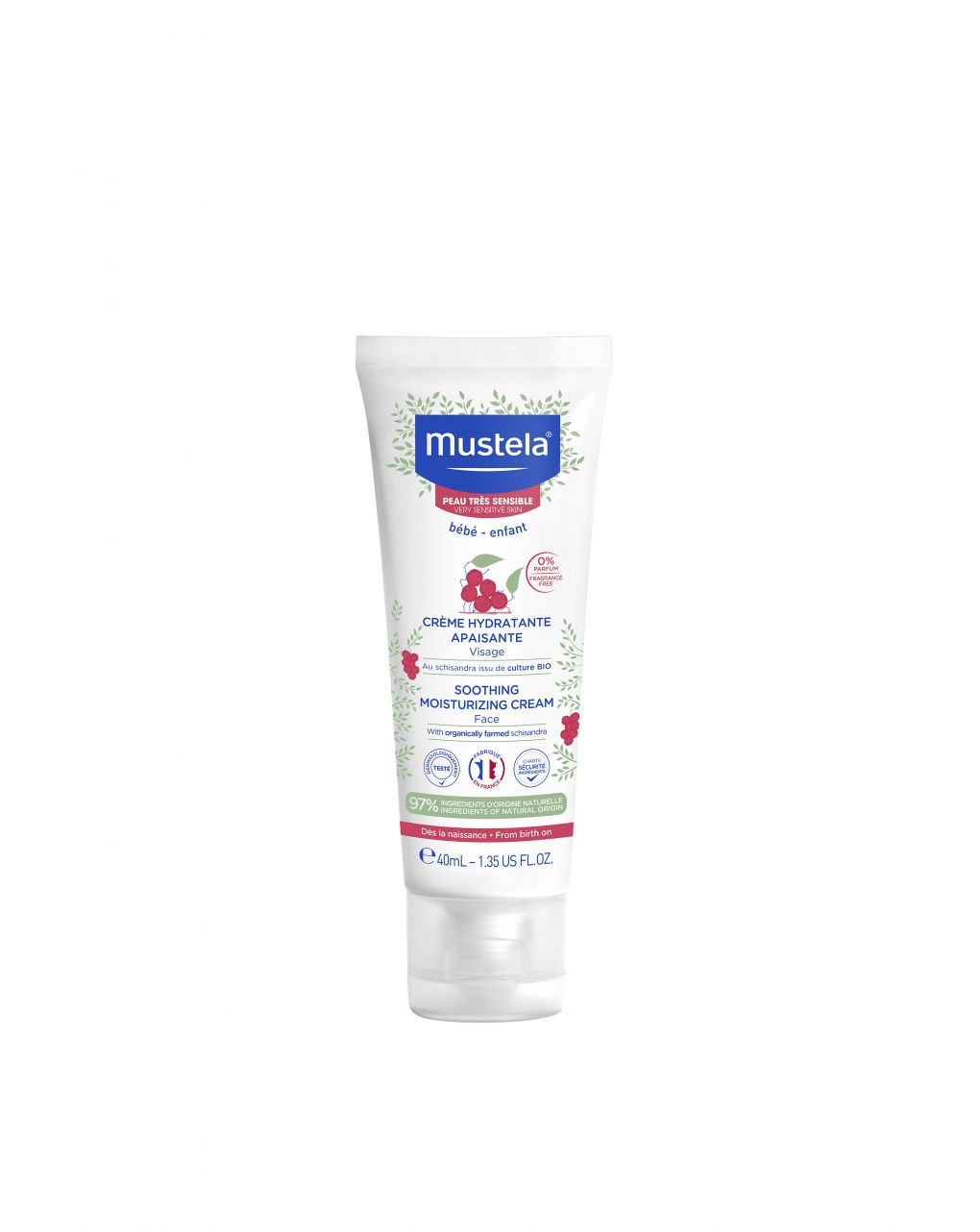 Crema viso lenitiva 40ml - mustela
