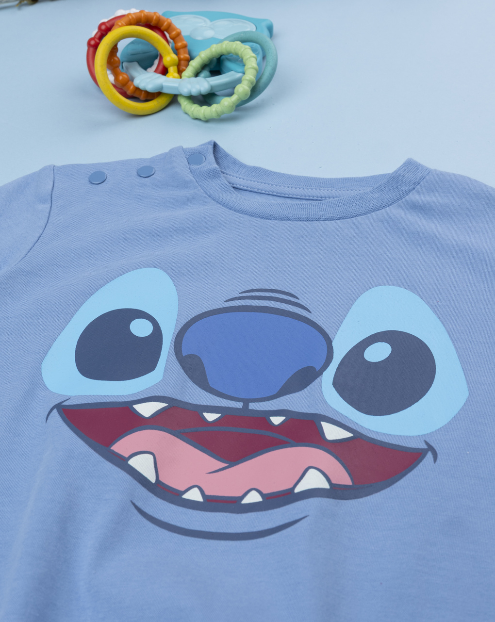 Pigiama bimbo stitch azzurro