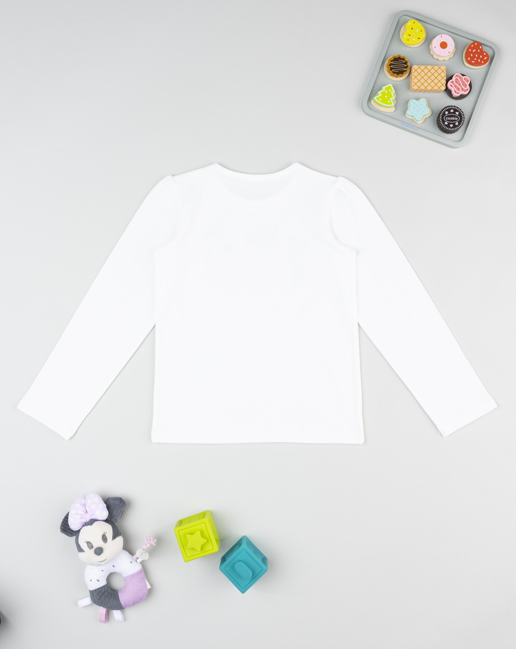 T-shirt bimba bianca minnie