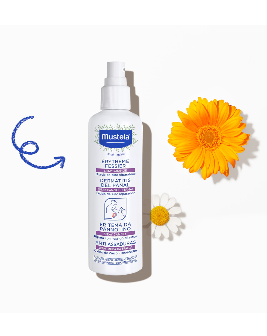 Spray cambio 75ml - mustela