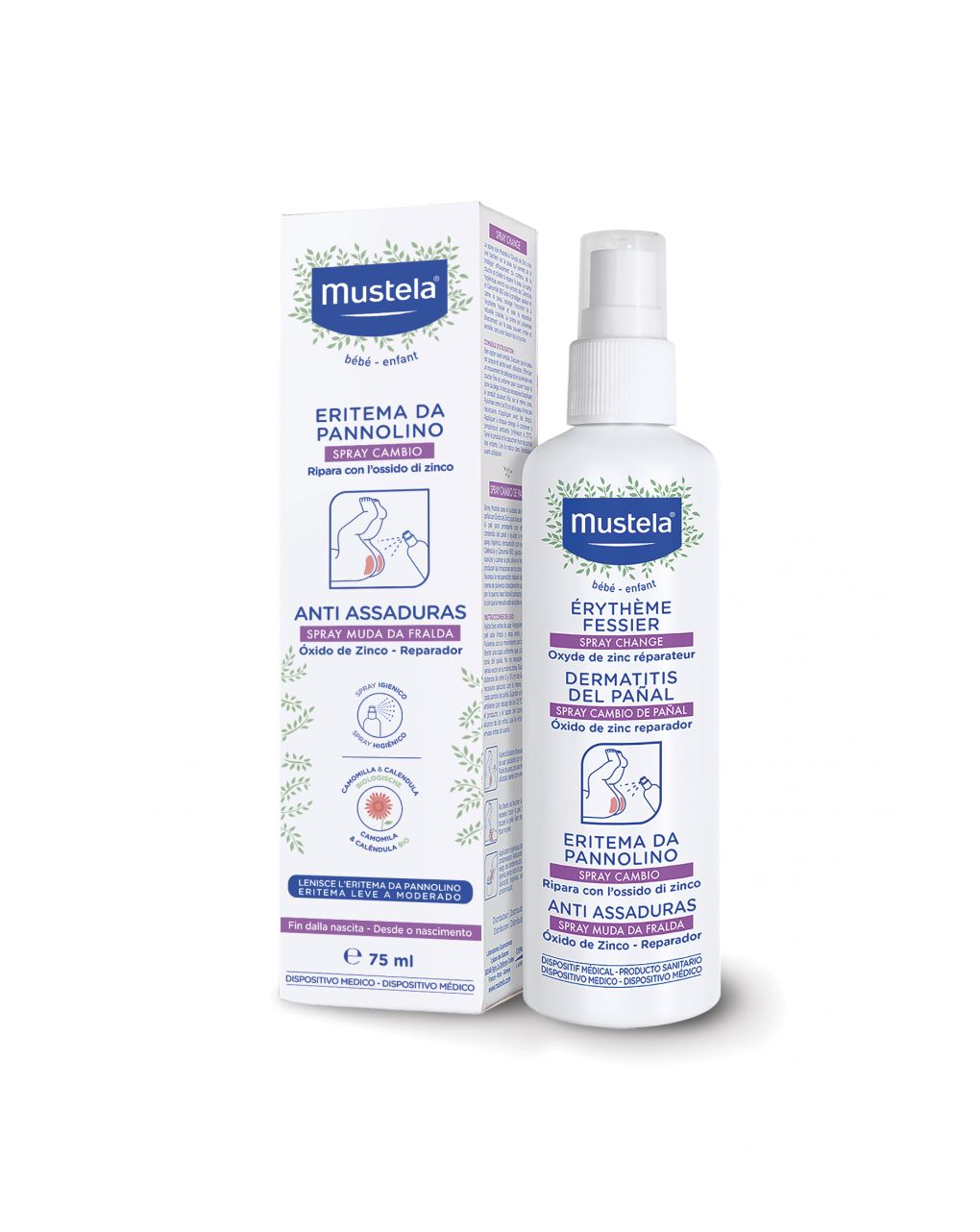 Spray cambio 75ml - mustela