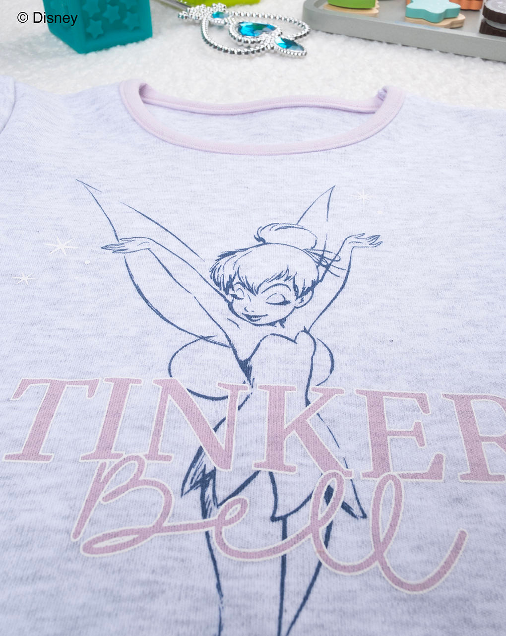 Pigiama bambina grigio/rosa trilly