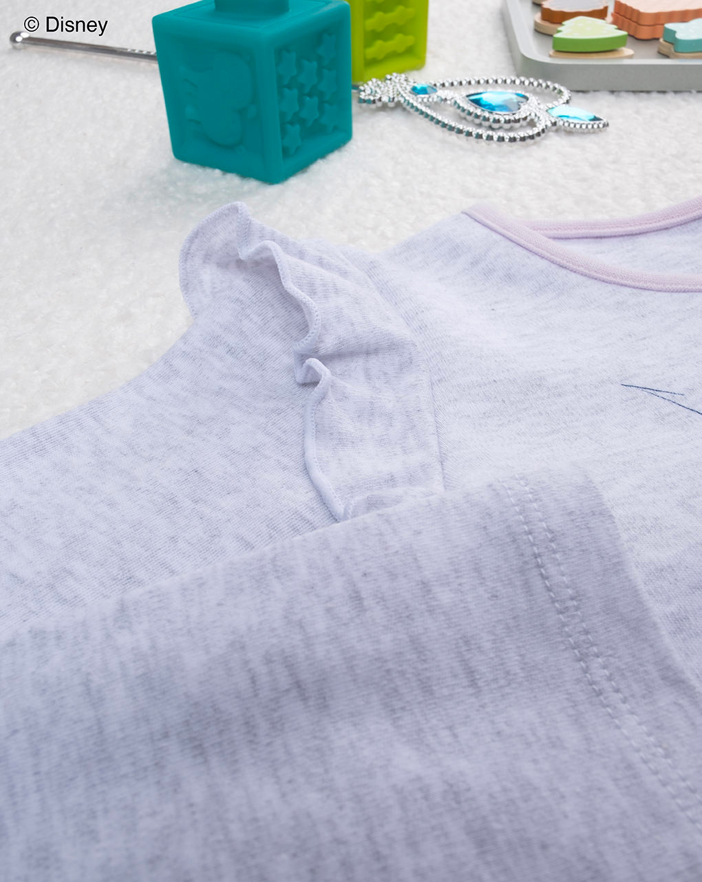 Pigiama bambina grigio/rosa trilly