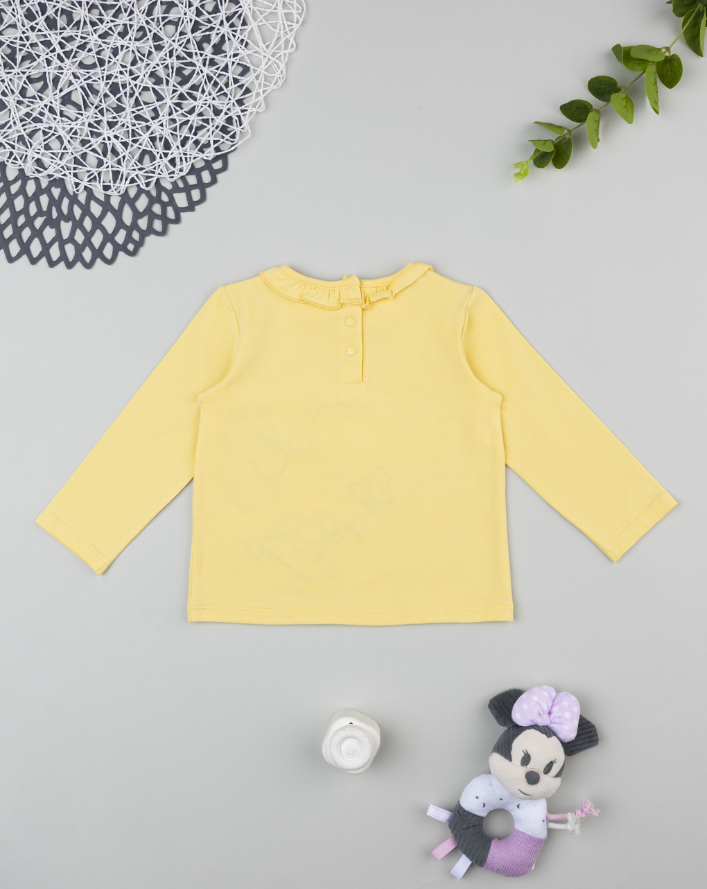 T-shirt bimba minnie gialla