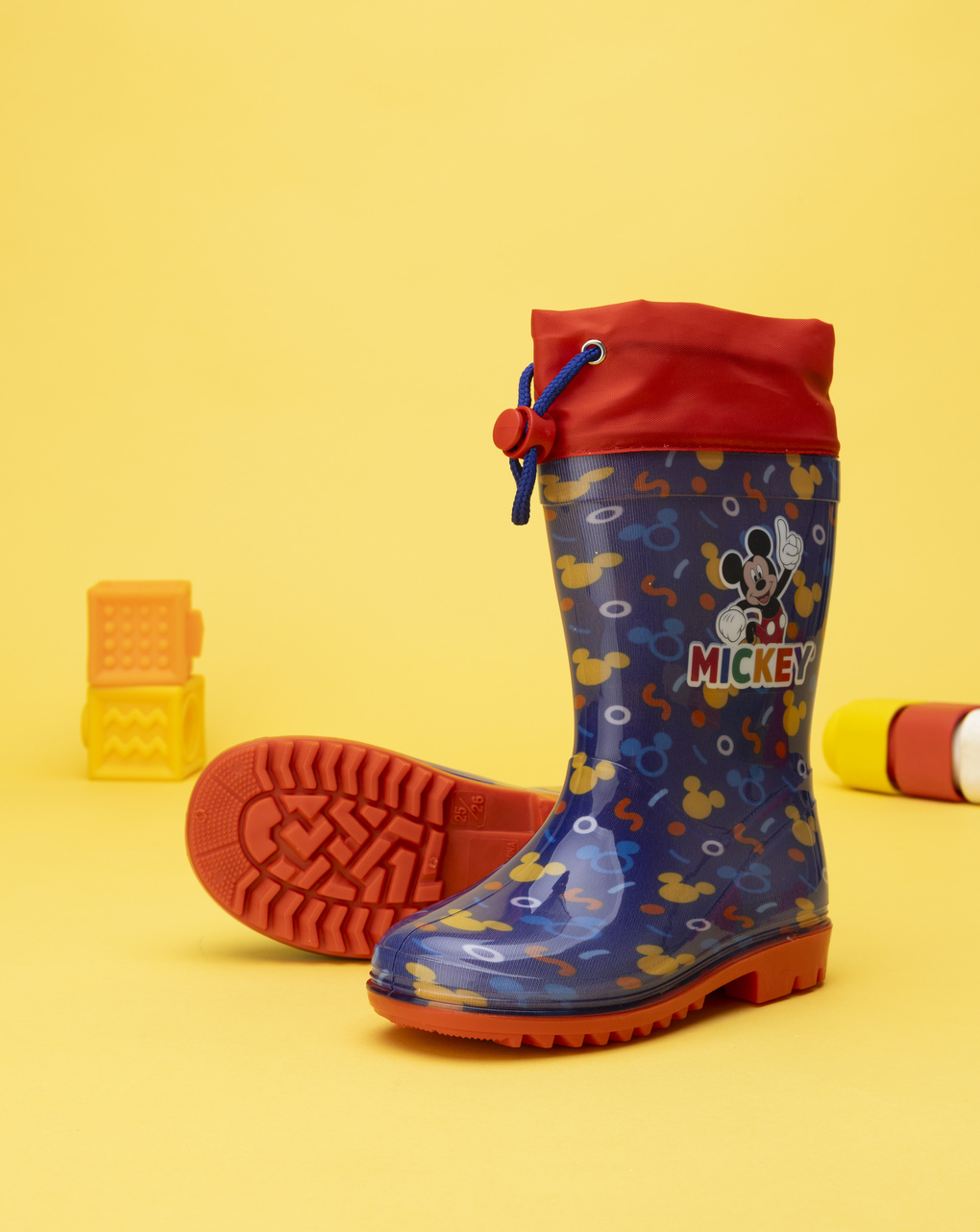 Stivali pioggia blu bimbo disney topolino