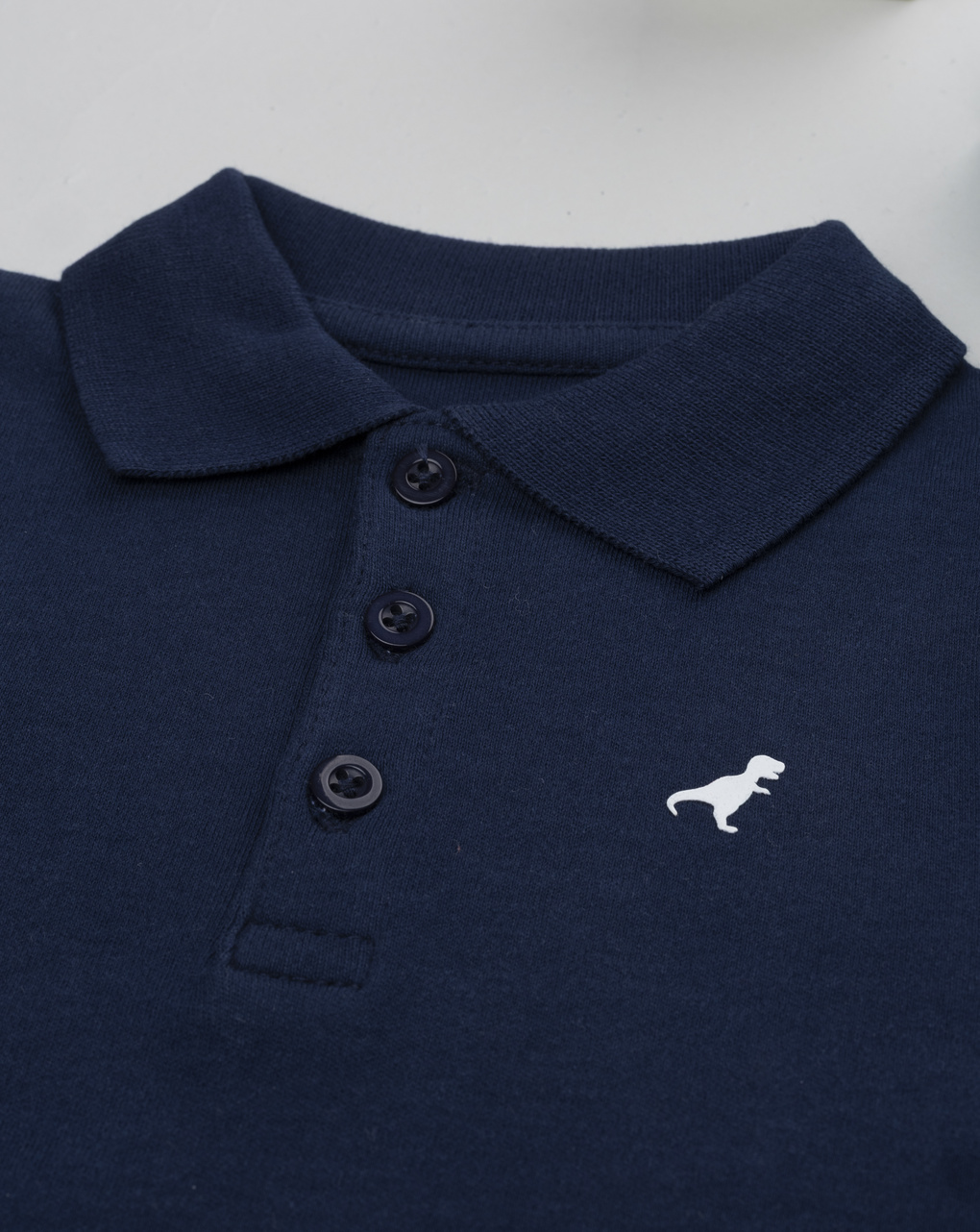 Body bimbo blu manica lunga