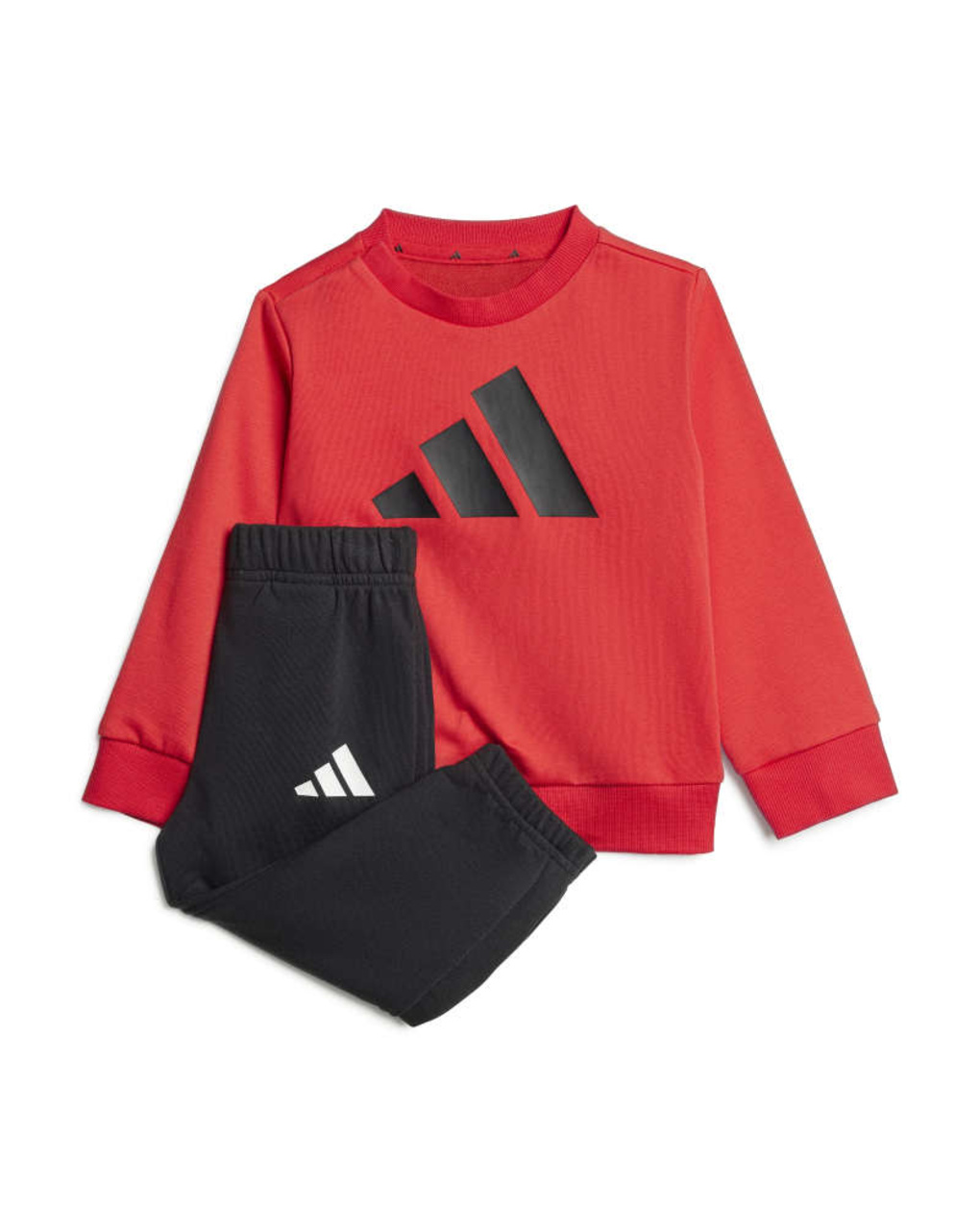 Jogger adidas bambino rosso/nero