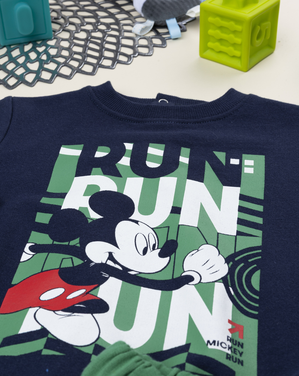 Completo jogging bimbo mickey mouse