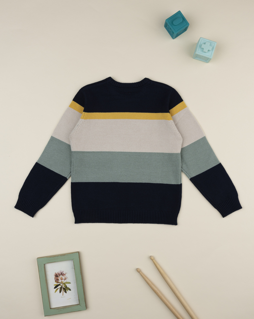 Maglione rigato bambino