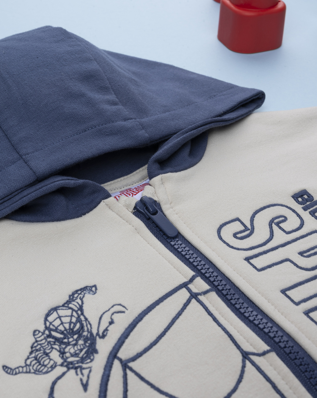 Felpa cappuccio bambino spiderman