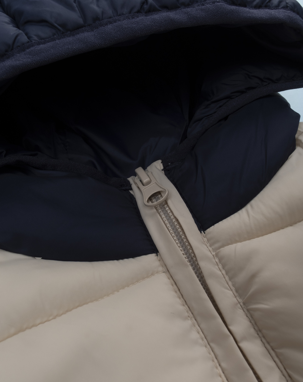 Gilet bimbo bianco materiale riciclato