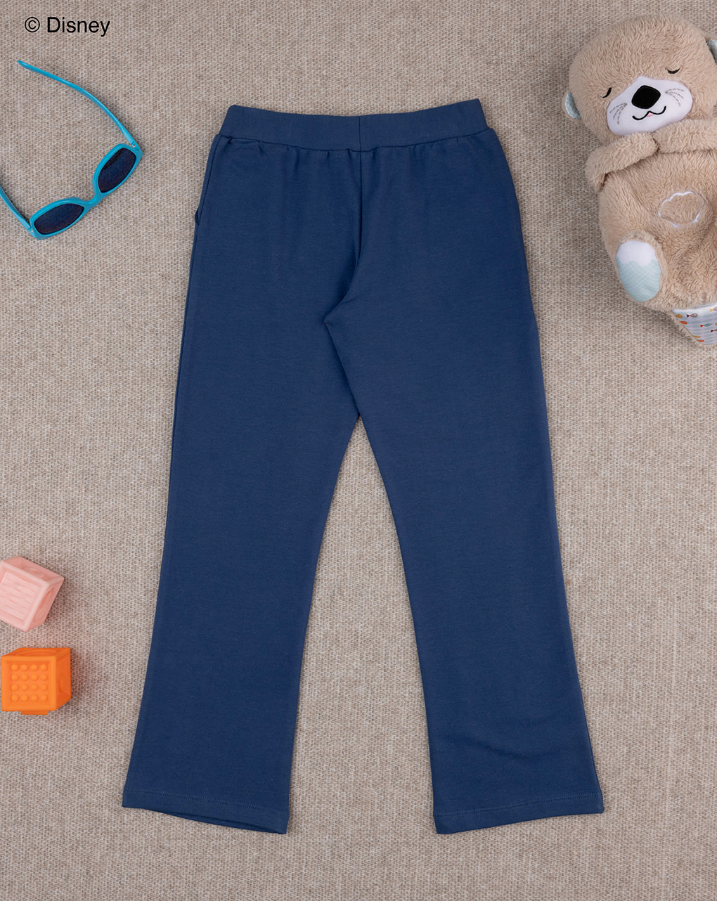 Pantalone felpa blu bambina disney minnie