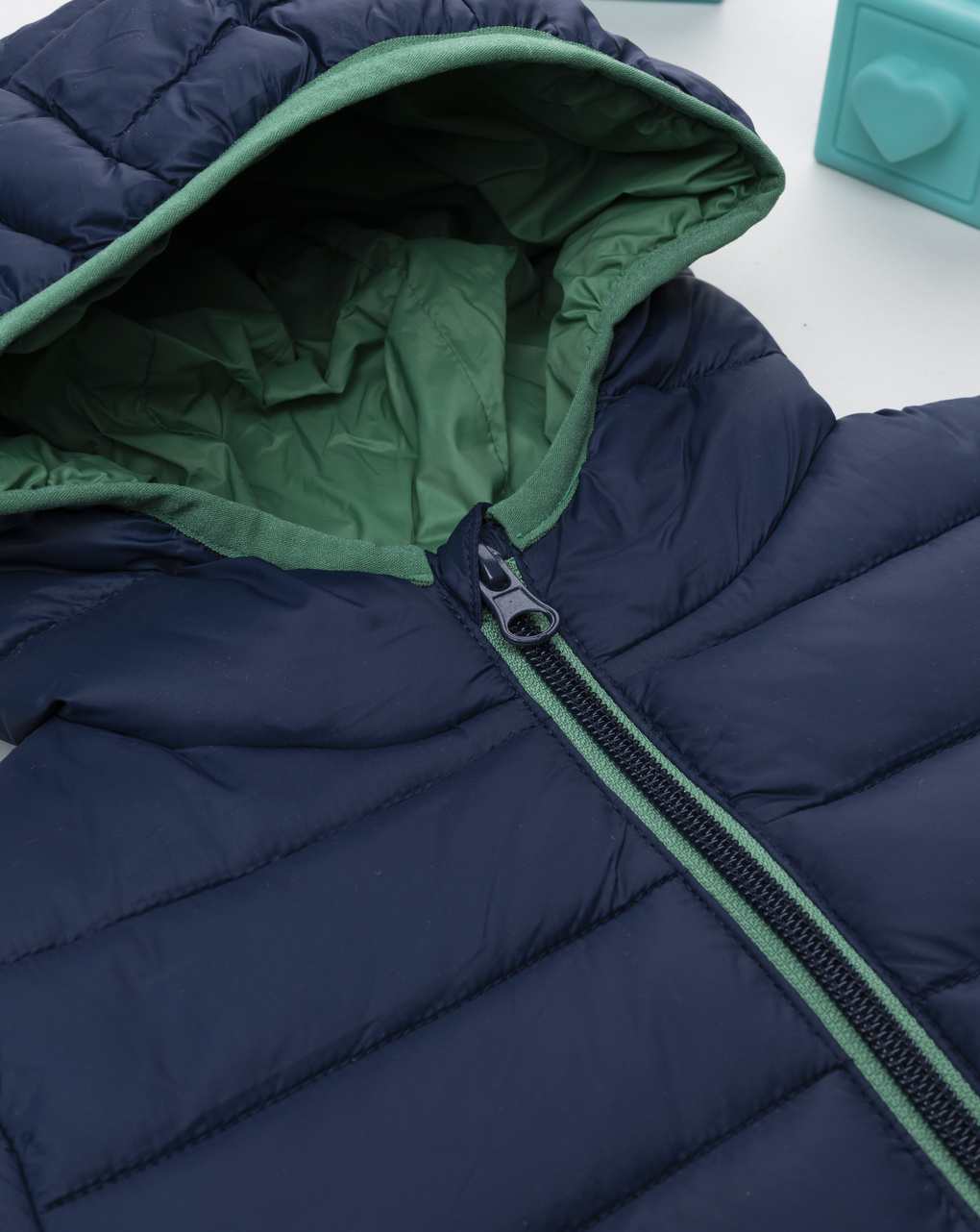 Giacca leggera bimbo blu