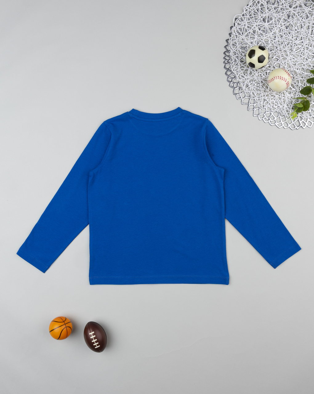 T-shirt bambino bluette soccer